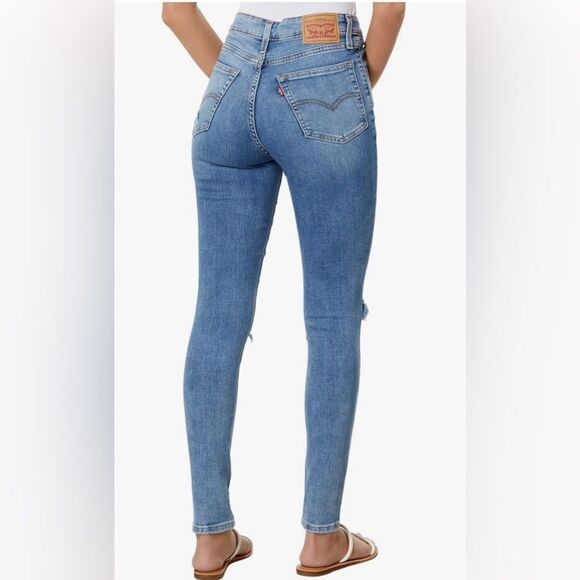 LEVIS HIGH RISE SKINNY JEANS- LIKE NEW- SIZE 26 - Picture 2 of 7